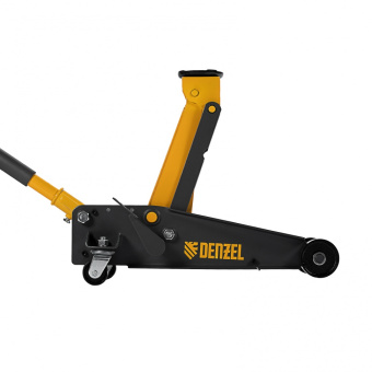 51138 Домкрат гидравлический подкатной DENZEL 3т, с фиксатором, быстрый подъем, 135-480 мм, проф. - №2
