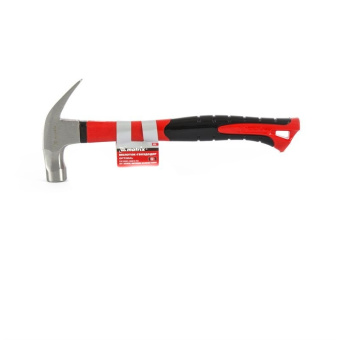 10454 Молоток-гвоздодер MATRIX ''optimal' ,450 г,боек c магнитом,фибергласовая обрезиненная рукоятка купить в Минске. 10454 Молоток-гвоздодер MATRIX ''optimal' ,450 г,боек c магнитом,фибергласовая обрезиненная рукоятка купить в Минске.