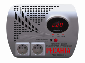 Стабилизатор напряжения настенный РЕСАНТА АСН-1000Н2/1-Ц купить в Минске, низкие цены.