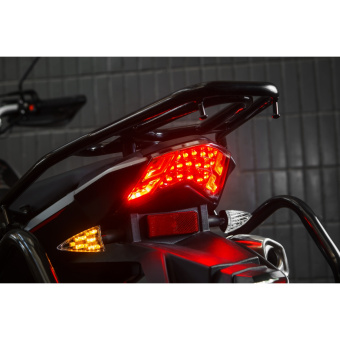 Мотоцикл MINSK GOOSE 400 черный камуфляж - №4