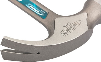 10470 Молоток-гвоздодер GROSS, 570 г, цельнокованый, трехкомпонентная рукоятка купить в Минске. - №1 10470 Молоток-гвоздодер GROSS, 570 г, цельнокованый, трехкомпонентная рукоятка купить в Минске. - №1