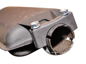 60-1205015А2* Глушитель МТЗ длинный, термоэмаль (с усиленным патрубком), Новосады - №2