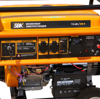 Электростанция SBK BG9500EW купить в Минске, выгодные цены. - №2