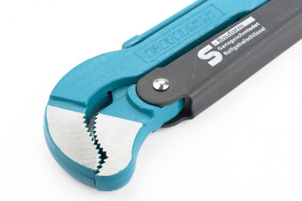 15616 Ключ трубный рычажный GROSS, №4, 3", цельнокованый, CrV, тип - "S" купить в Минске. - №1