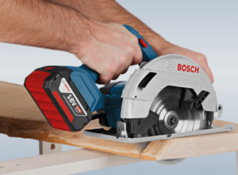 Электропила циркулярная аккумуляторная BOSCH GKS 18V-57 (18V, без АКБ и ЗУ) купить в Минске. - №1