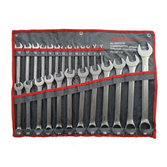 29936 FK-5261P36 Набор ключей комбинированных FORCEKRAFT, 25 пр на полотне купить в Минске.