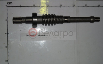 50-3406012 Червяк МТЗ, БЗТДиА - №1