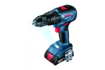 Дрель-шуруповерт ударная аккумуляторная BOSCH GSB 18V-50 в чем. купить в Минске. - №1