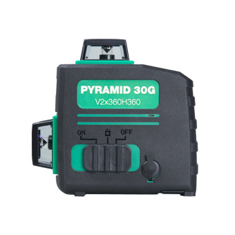 41197 Уровень лазерный FUBAG Pyramid 30G V2х360H360 3D (зеленый луч) купить в Минске. - №3