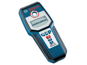 601081000 Детектор проводки BOSCH GMS 120 Prof в кор. (металл: 120 мм, дерево: 38 мм, проводка: 50 мм, IP 54) купить в Минске.