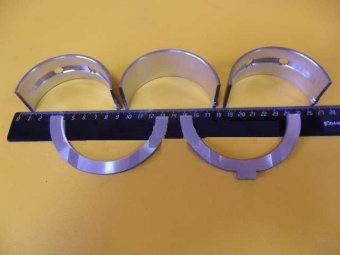 Д50-1005100-БН2 Комплект коренных вкладышей (0,25) МТЗ Д-240, Д-243, Д-245 (Дайдо) - №1