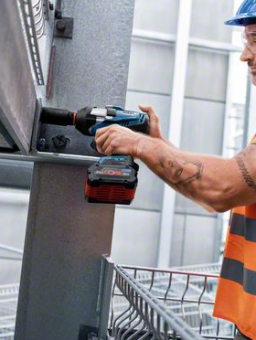 Гайковерт ударный аккумуляторный BOSCH GDS 18V-1050 H купить в Минске. - №2