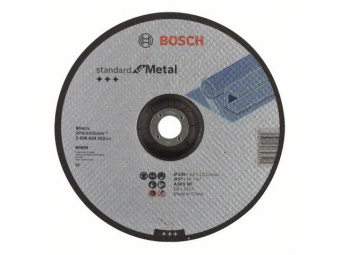2608603162 Круг отрезной 230х3.0x22.2 мм для металла Standard BOSCH (вогнутый) купить в Минске.
