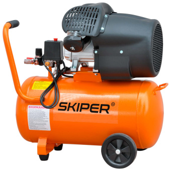 Компрессор воздушный с прямым приводом SKIPER AR50V купить в Минске, выгодные цены. - №2