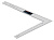14384 Угольник измерительный TRUPER 16х24" E-16X24