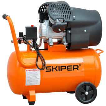 Компрессор воздушный с прямым приводом SKIPER AR50V купить в Минске, выгодные цены. - №1