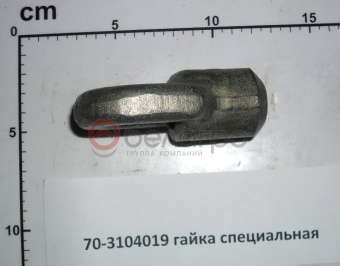 70-3104019 Гайка МТЗ ступицы задних колес специальная, САЗ* - №1