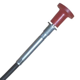 80-1108630 А Трос МТЗ L=1288 (останов двигателя Д-243), Беларусь - №2