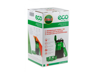 Насос погружной 3-в-1 ECO DP-916 купить в Минске, низкие цены. - №6