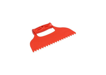 0703 Шпатель пластмассовый 250мм зубчатый 6х6 купить в Минске.