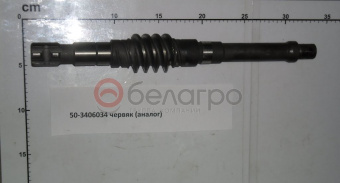 50-3406034 Червяк МТЗ, (А) - №3