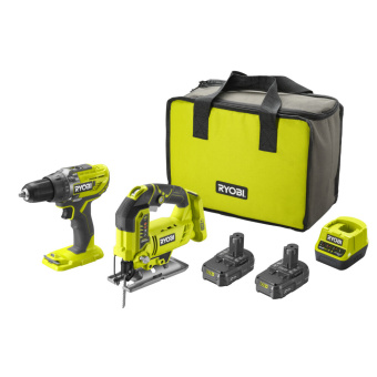 Набор инструмента RYOBI R18DDJS-220S ONE + купить в Минске.