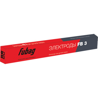 38860 Электрод сварочный FUBAG FB 3 D4,0 мм (0,9 кг) купить в Минске, оптимальные цены.