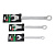 18285 RF-75606 Ключ комбинированный 6мм Rock FORCE