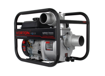 Мотопомпа Verton WP 80/1000 (7л.с/212см3,80мм/3", 1000л/мин,60м3/ч, h8м/26,d8мм) купить в Минске, выгодные цены. - №1