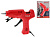 323217 Пистолет клеевой WORTEX LX GG 1140-4 в блистере 40 Вт, 11,2 мм, 6 г/мин (40 Вт, 11,2 мм, 6 г/мин)