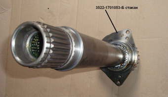 3522-1701090-Б Вал первичный МТЗ - №1