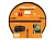 1027100 Шланг поливочный 3/4" 25 м FISKARS Q3