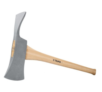 14966 Топор TRUPER с рукояткой из орехового дерева, кованная сталь 1045 двойной термообработки купить в Минске. 14966 Топор TRUPER с рукояткой из орехового дерева, кованная сталь 1045 двойной термообработки купить в Минске.