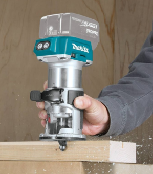 Фрезер кромочный аккумуляторный MAKITA DRT 50 ZJX2 купить в Минске. - №1