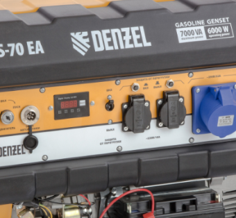 946894 Генератор бензиновый DENZEL PS 70 EA купить в Минске, выгодные цены. - №4