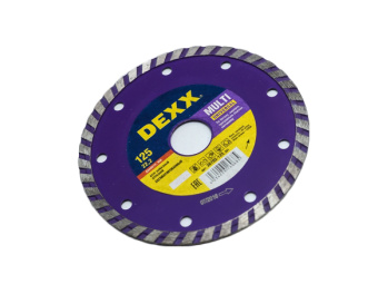 36703-125_z01 Круг алмазный сплошной по плитке, влажная резка DEXX 125х22,2 купить в Минске. - №2