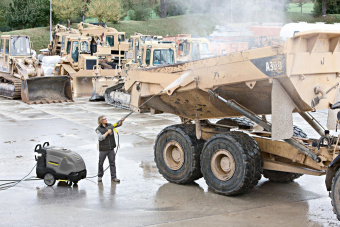 Аппарат высокого давления с подогревом воды KARCHER HDS 10/20-4 M купить в Минске, честные цены. - №1