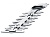 F016800589 Лезвие ножниц для кустов EasyShear BOSCH (запасной нож для кустов для ножниц EasyShear, 12 см)