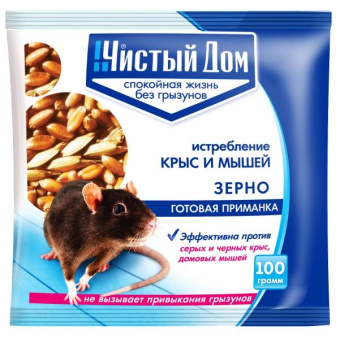 03016 Зерновая приманка от крыс и мышей 100гр купить в Минске, низкие цены.