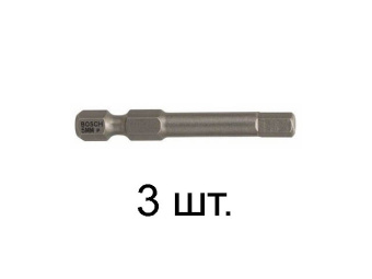 2607001734 Насадка с шестигран. хв. Is 5 49мм (3 шт) (BOSCH) купить в Минске.