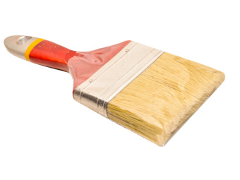 0110-0000-30 Кисть плоская ЕВРО натуральный ворс 3" (75мм) купить в Минске. - №1