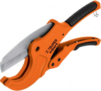 12867 Труборез для пластиковых труб TRUPER 64 мм, полотно из нержавеющей стали, корпус алюминий купить в Минске.