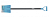 61608 Ледоруб-скребок PALISAD LUXE PROFI 200 мм, 2,5 кг, металлический черенок