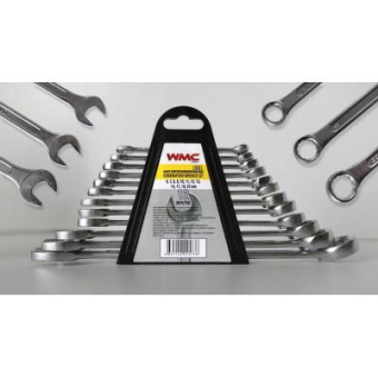 47972 WMC-5123 Набор ключей комбинированных 12пр. WMC TOOLS в пластиковом держателе купить в Минске.