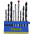 2970-H9_z01 Набор DEXX: Сверла комбинированные, 9 шт