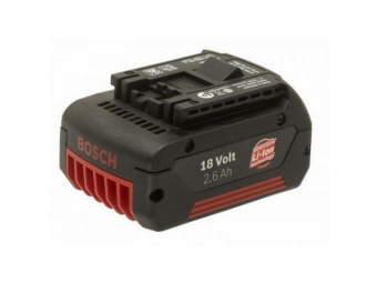 Аккумулятор BOSCH GBA 18V 18.0 В, 2.6 А/ч, Li-ion купить в Минске.
