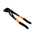 Е-2032-12 Клещи трубные переставные с мягкими ручками 12"