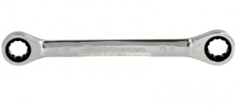 14504 Ключ накидной трещоточный MATRIX, 14х15мм, CrV, зеркальный хром купить в Минске.