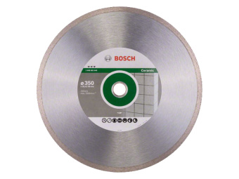 2608602640 Алмазный круг 350х25.4/30 мм по керамике сплошн. BEST FOR CERAMIC BOSCH ( сухая/мокрая резка) купить в Минске.