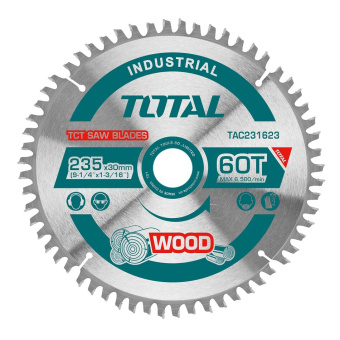 TAC231623 Диск пильный TOTAL 235x30 мм 60 зубьев  купить в Минске.